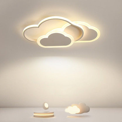 Plafonnier LED nuage blanc dimmable – 32 W
