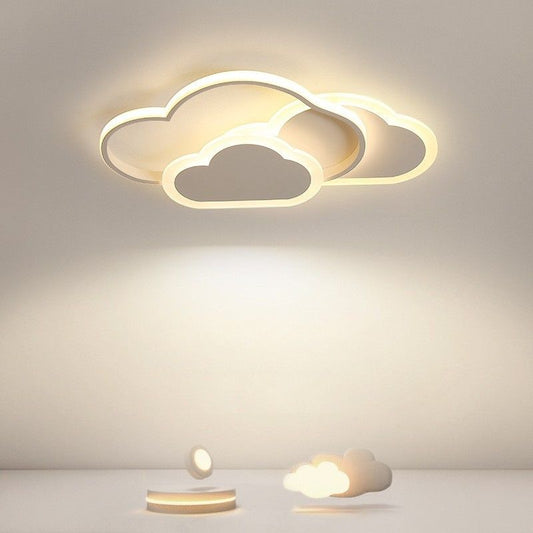 Plafonnier LED nuage blanc dimmable – 32 W