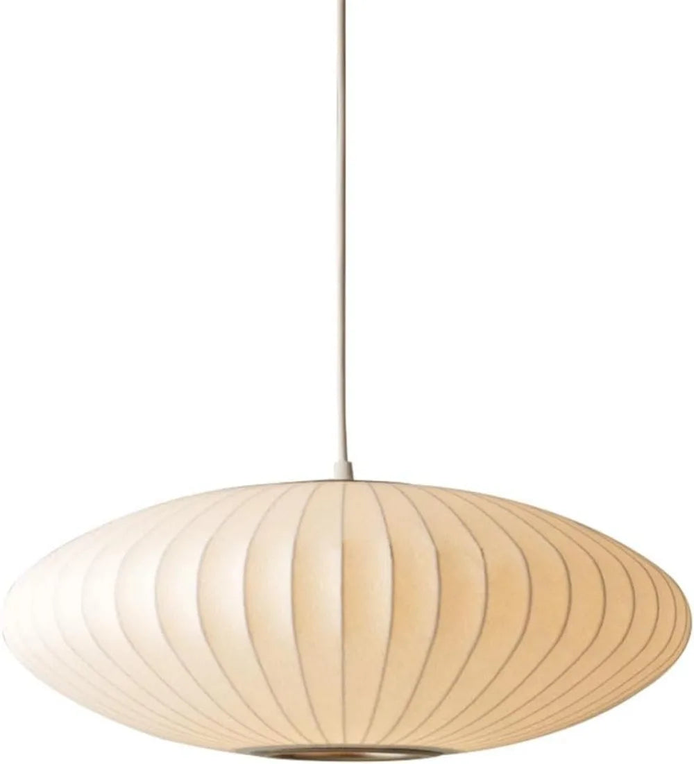 Lustre cocon blanc moderne – 4 tailles