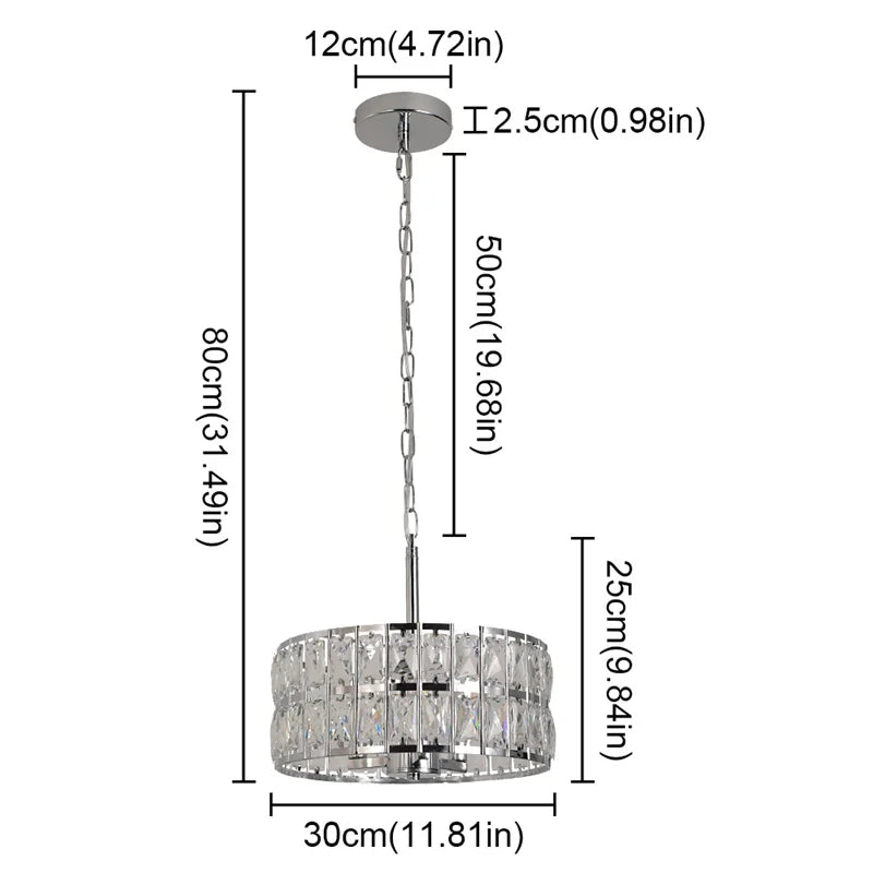 Plafonnier LED cristal bouquet – doré ou argenté