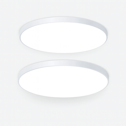 Plafonnier LED rond intelligent blanc design – Télécommande & APP